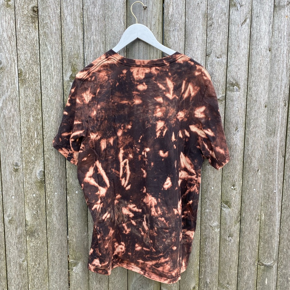 Adidas bleach dyed men’s T-shirt - Picture 2 of 5